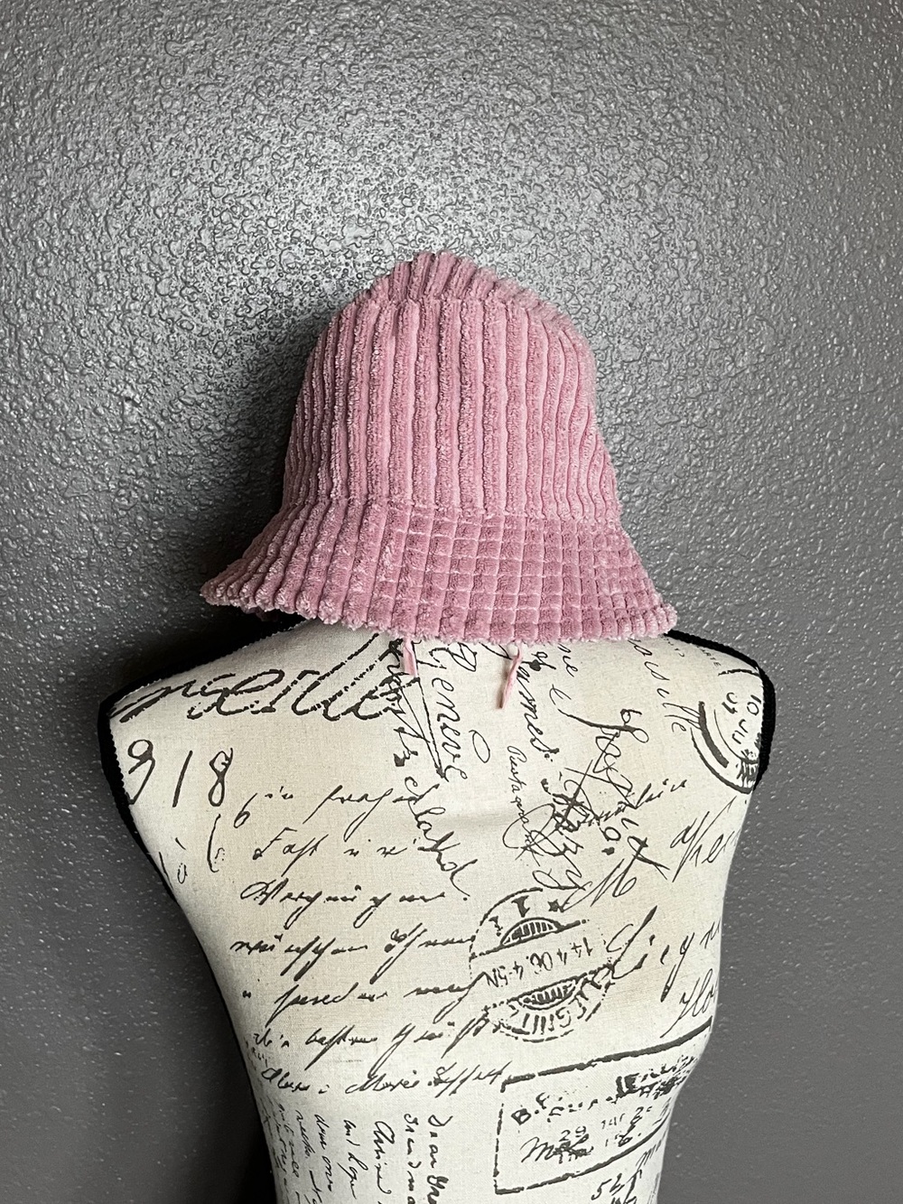 wild fable Pink Ribbed Corduroy Bucket Hat